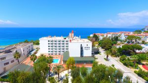 Letovanje Turska autobusom, Kusadasi, Hotel Ayma Beach resort&Spa,panoramski izgled